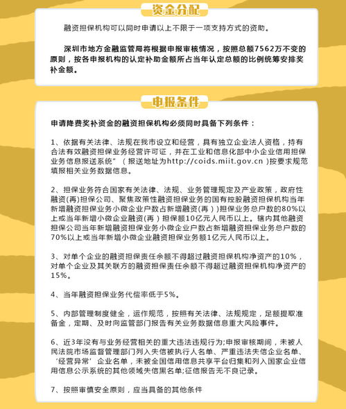 圖解 深圳市2020年度國家中小企業(yè)發(fā)展專項(xiàng)資金小微企業(yè)融資擔(dān)保業(yè)務(wù)降費(fèi)獎(jiǎng)補(bǔ)政策申報(bào)指南